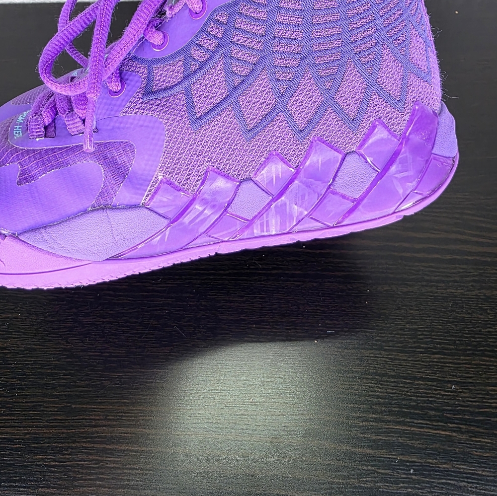 Puma MB.01 Queen City LaMelo Ball Color Purple Youth Size 6.5C 376886-10 - Picture 3 of 16